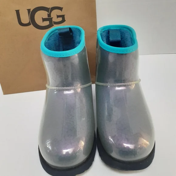 UGG Classic Clear Boots Big Kids Sz 6 - Picture 3 of 9